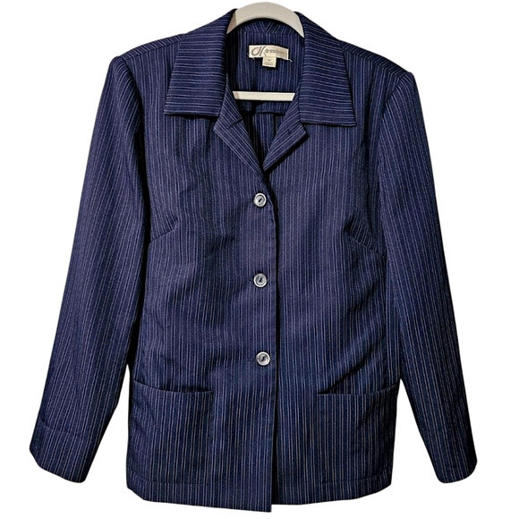 dressbarn Jackets & Blazers - Dressbarn Pinstripe Suit Jacket - Size 14